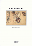 Acta Romanica 22